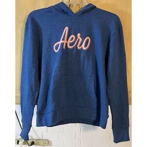 AERO Hoodie Women's NWT Lg‎ Blue/Pink
